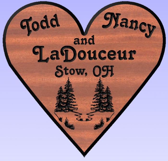 LaDouceur Heart Sign